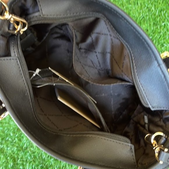 Michael Kors Jet Set Travel XS Carryall Tote Top Zip Tote Black - Picture 7 of 14